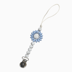 Three Hearts Petite Sunny Pacifier & Toy Clip - hip-kid