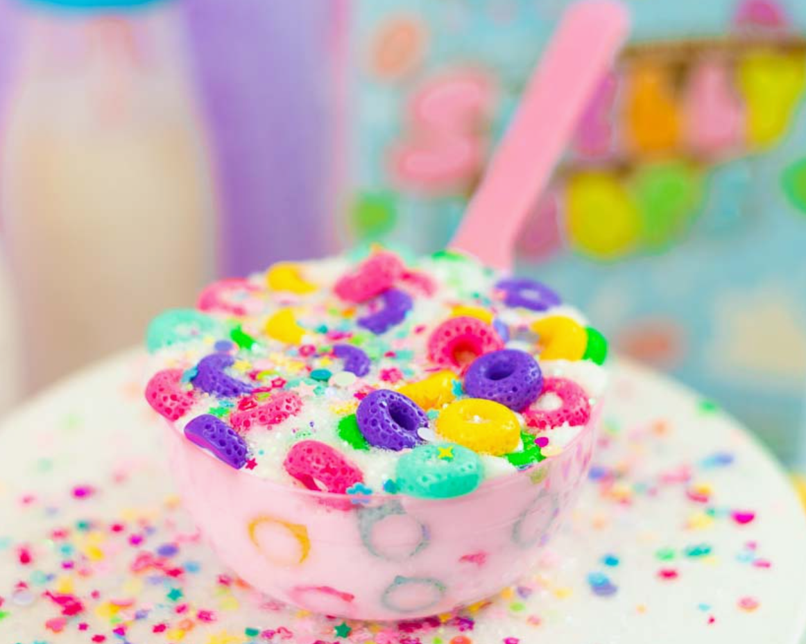 Kawaii Slime Company Shelly Loops Cereal DIY Kit - hip-kid