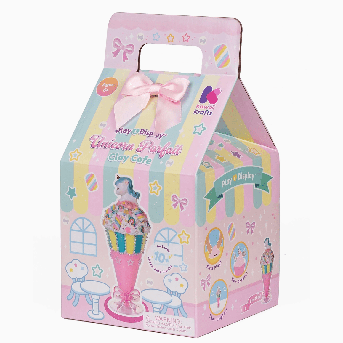 Kawaii Slime Company Play & Display Parfait Clay Cake Kit - hip-kid