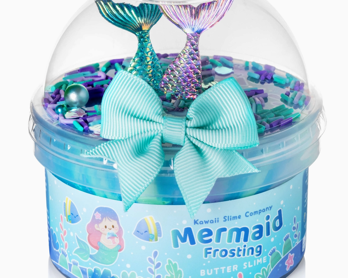 Kawaii Slime Company Mermaid Frosting Butter Slime - hip-kid