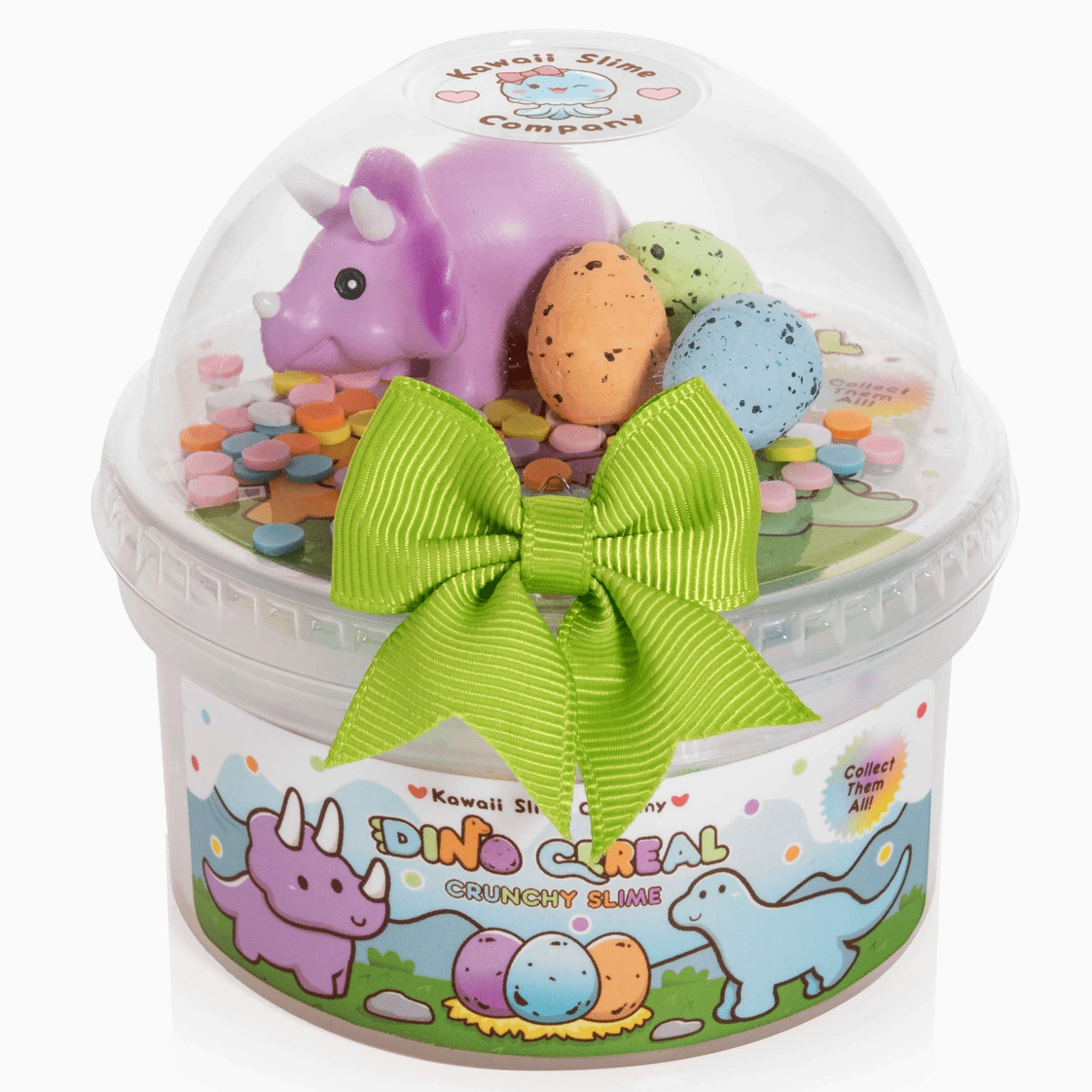 Kawaii Slime Company Dino Cereal Crunchy Slime - hip-kid