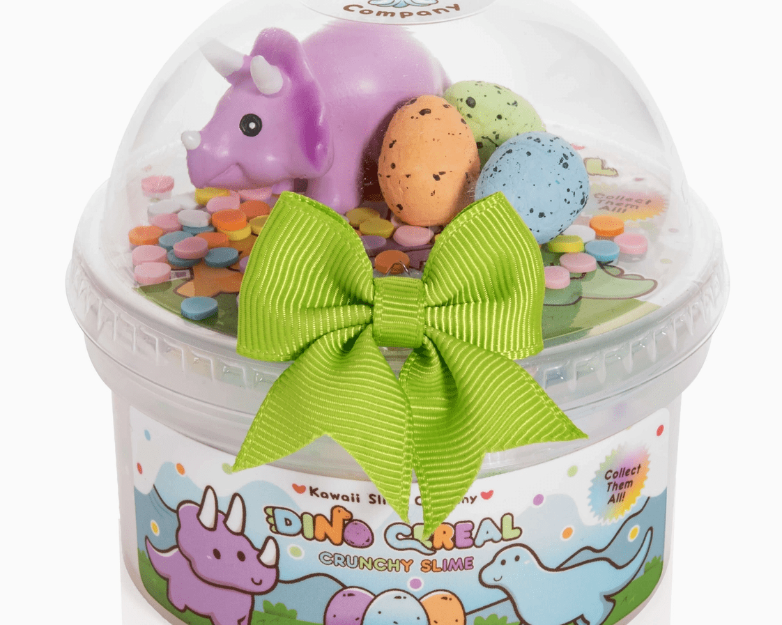 Kawaii Slime Company Dino Cereal Crunchy Slime - hip-kid