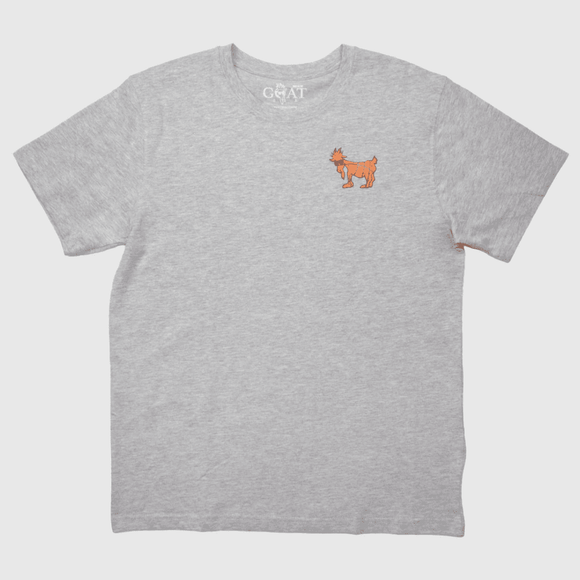 Goat USA Basketball T-Shirt - Gray - hip-kid
