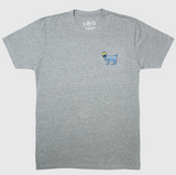 Goat USA AllStar Lacrosse T-Shirt - Gray - hip-kid
