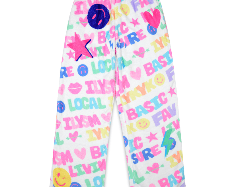 Iscream Theme Icon Plush Pants - hip-kid