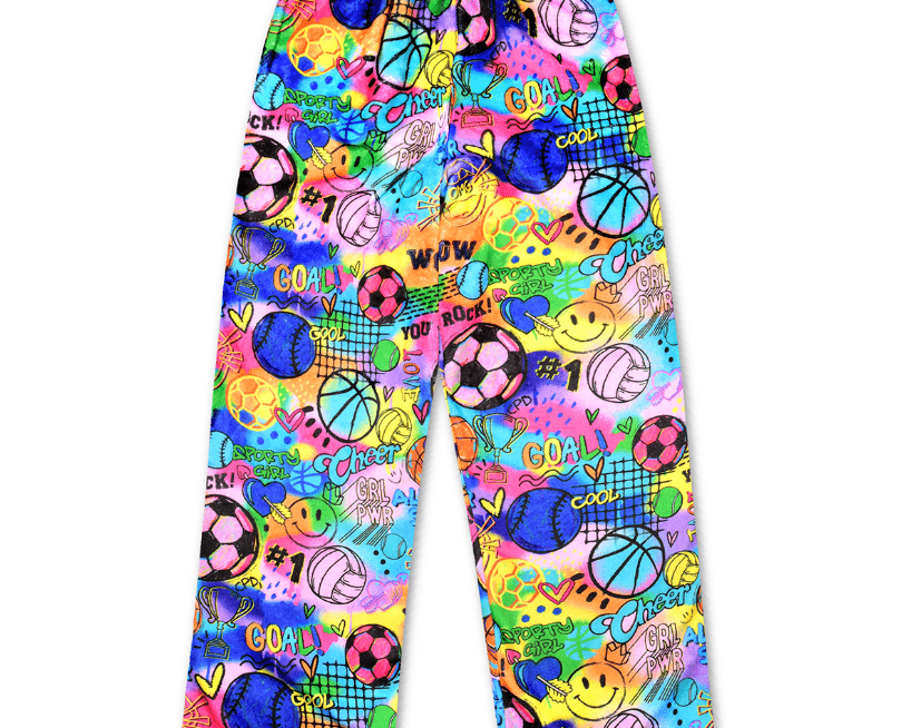 Iscream Corey Paige Fun Sports Plush Pants - hip-kid