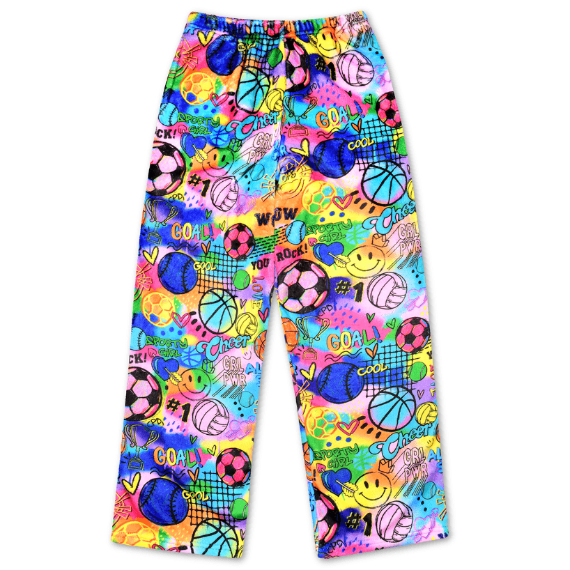 Iscream Corey Paige Fun Sports Plush Pants - hip-kid