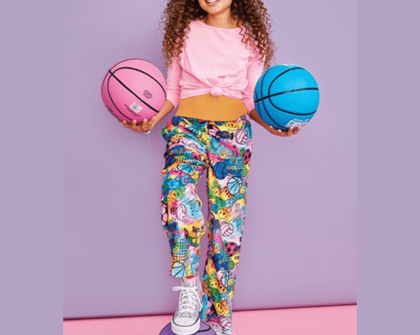 Iscream Corey Paige Fun Sports Plush Pants - hip-kid