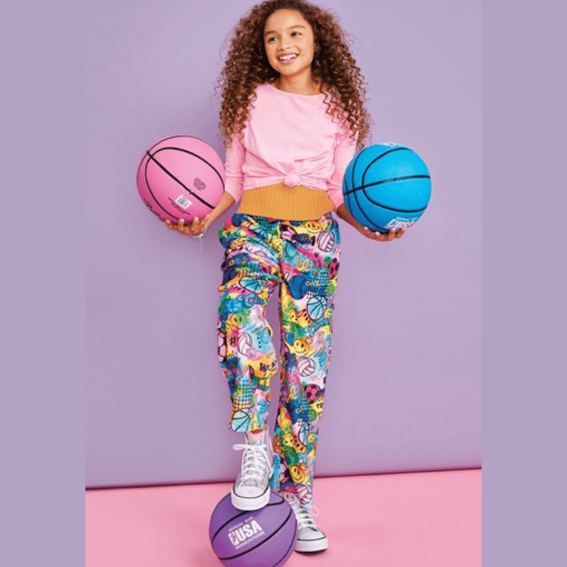 Iscream Corey Paige Fun Sports Plush Pants - hip-kid