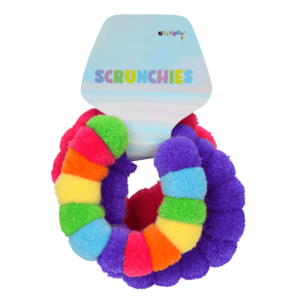 Iscream Pom Pom Scrunchie Set - hip-kid