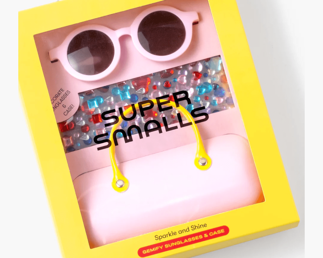 Super Smalls Sparkle & Shine Gemify Sunglasses & Case - hip-kid