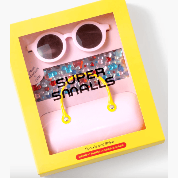 Super Smalls Sparkle & Shine Gemify Sunglasses & Case - hip-kid