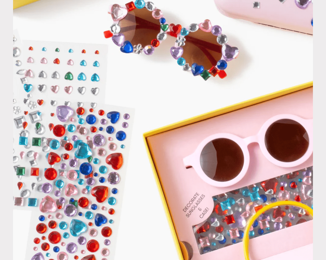 Super Smalls Sparkle & Shine Gemify Sunglasses & Case - hip-kid