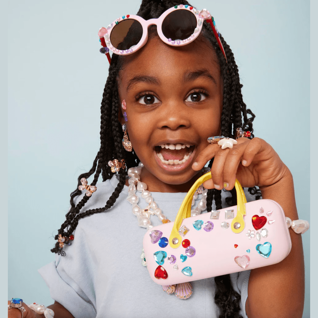 Super Smalls Sparkle & Shine Gemify Sunglasses & Case - hip-kid