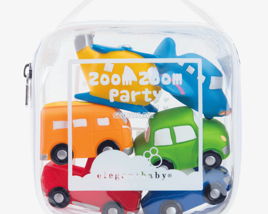 Elegant Baby Zoom Zoom Party Squirties - hip-kid