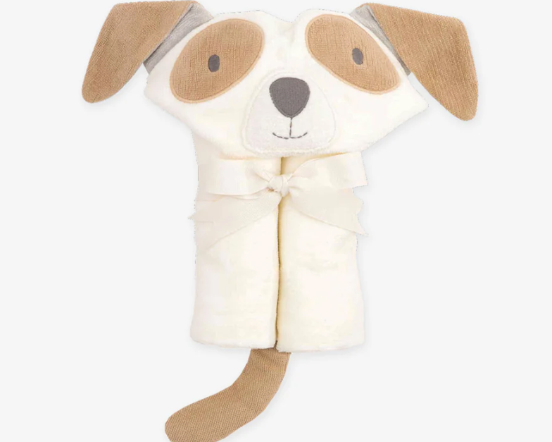Elegant Baby Bath Wrap - Puppy - hip-kid