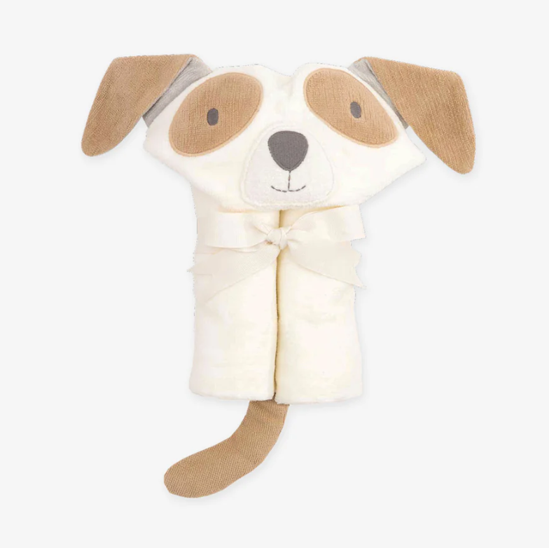 Elegant Baby Bath Wrap - Puppy - hip-kid
