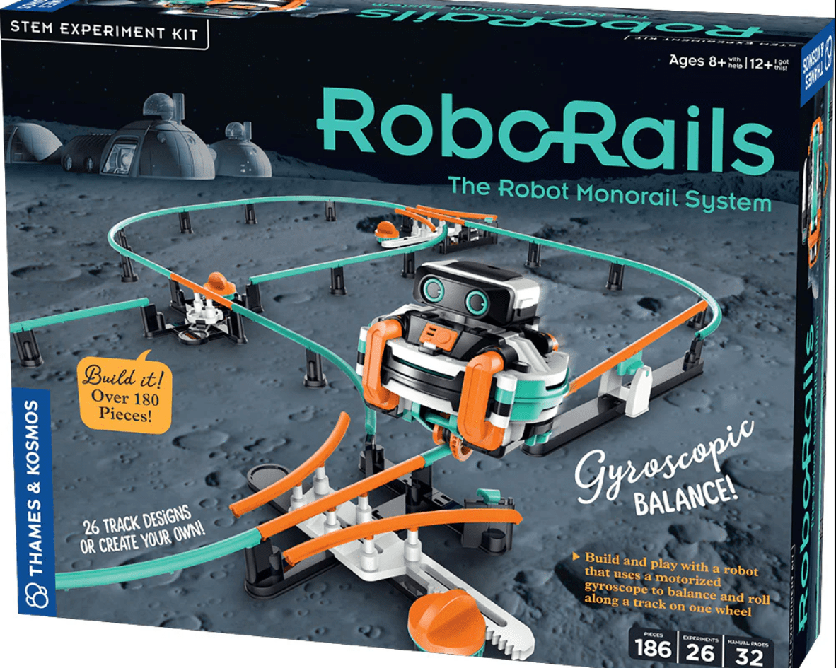 Thames & Kosmos RoboRails: The Robot Monorail - hip-kid