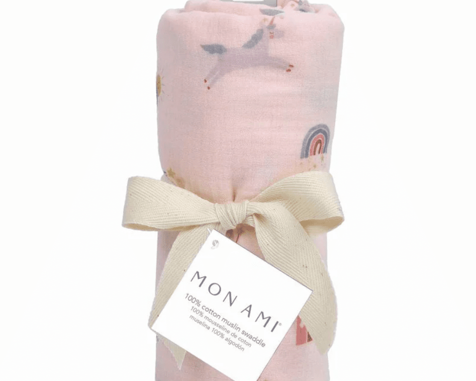 Mon Ami Chateau Magique Muslin Swaddle Blanket - hip-kid