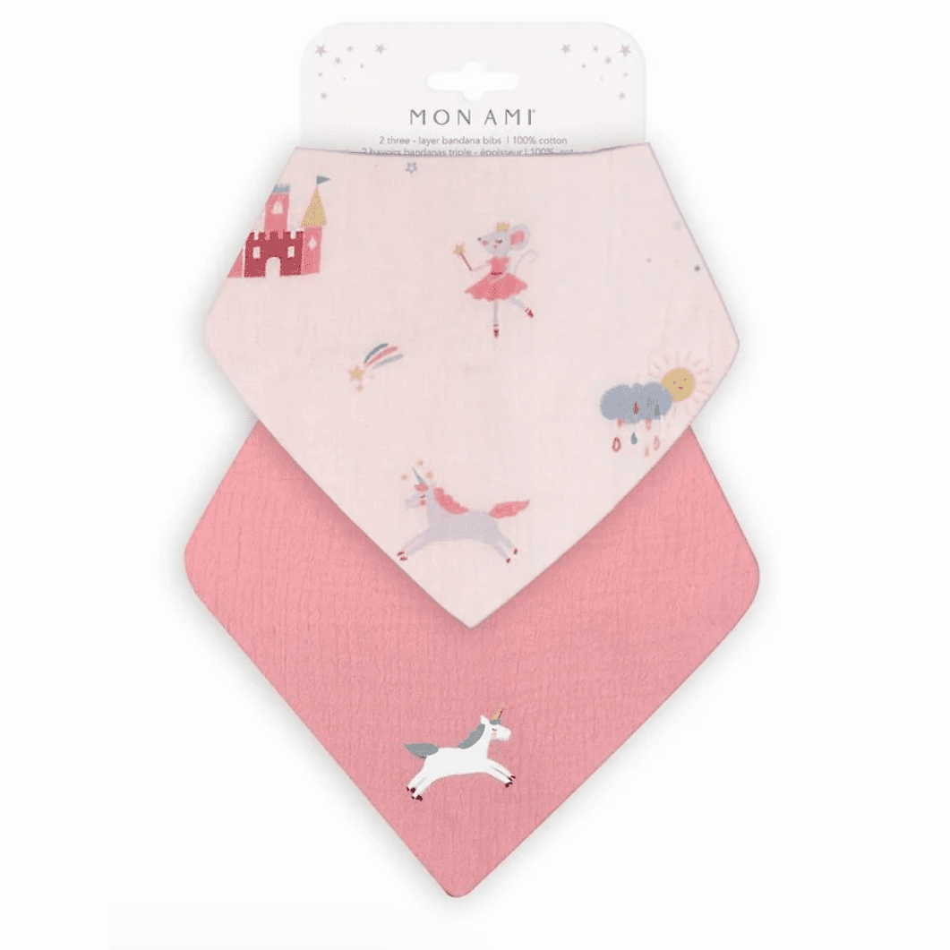 Mon Ami Chateau Magique 2PC Bib Set - hip-kid