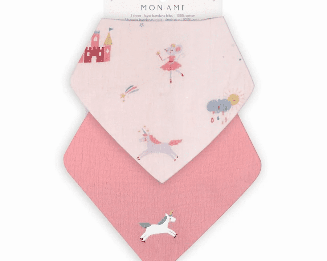 Mon Ami Chateau Magique 2PC Bib Set - hip-kid