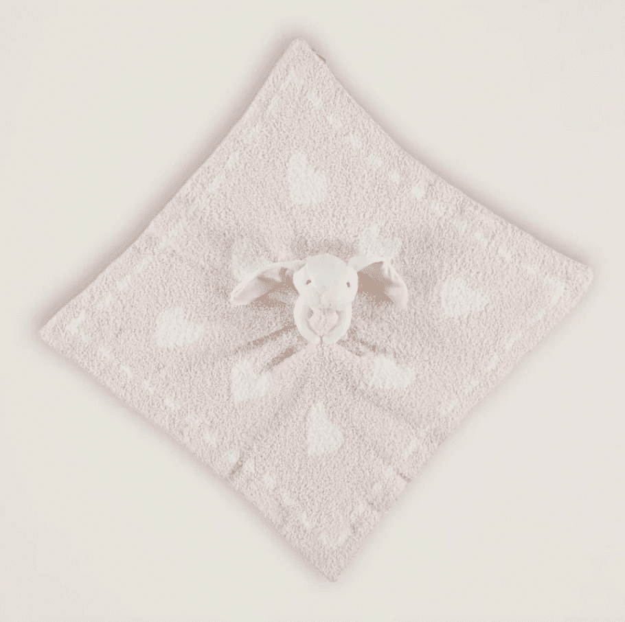 Barefoot Dreams Dream Buddie Bunny (Pink/White/Hearts) - hip-kid