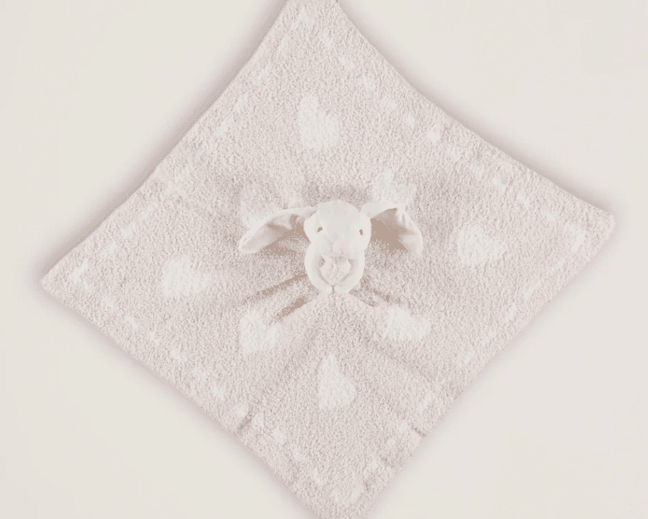 Barefoot Dreams Dream Buddie Bunny (Pink/White/Hearts) - hip-kid