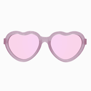 Babiators - Original Hearts Sparkle Squad Lavender Mirroeed Lenses - hip-kid