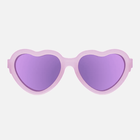 Babiators - Polirized Heart Sunglasses Frosted Pink/Purple