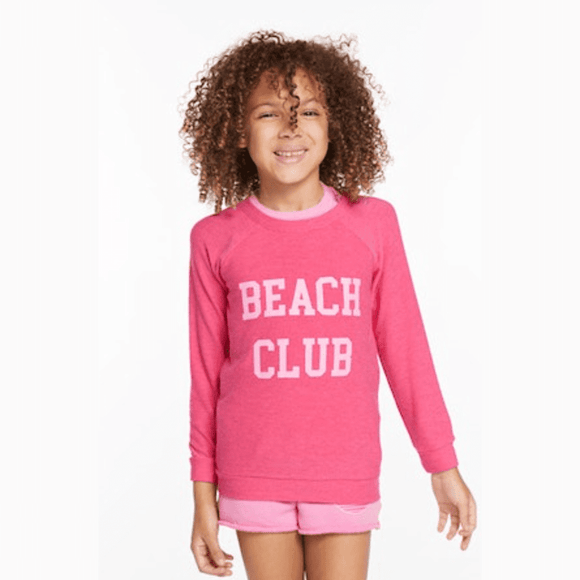 Chaser Beach Club L/S Top - Fuchsia - hip-kid