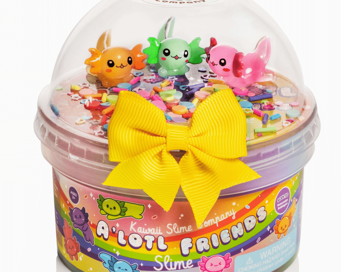 Kawaii Slime Company A'lotl Friends Butter Slime - hip-kid
