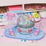 Kawaii Slime Company Baby Axolotl Clear Slime - hip-kid