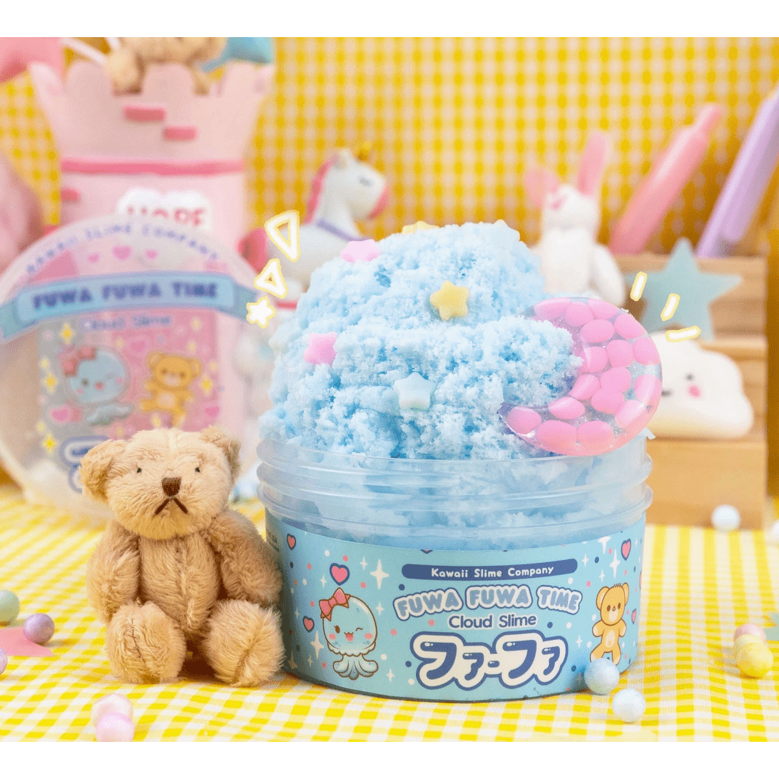 Kawaii Slime Company Fuwa Fuwa Time Icee Cloud Slime - hip-kid