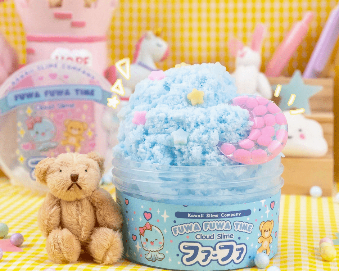 Kawaii Slime Company Fuwa Fuwa Time Icee Cloud Slime - hip-kid