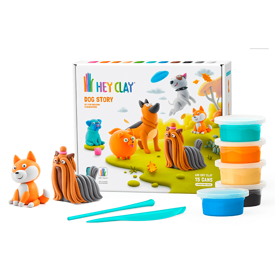 Fatbrain Hey Clay - Dog Story - hip-kid