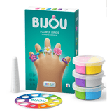 Fatbrain Hey Clay - Bijou Flower Rings - hip-kid