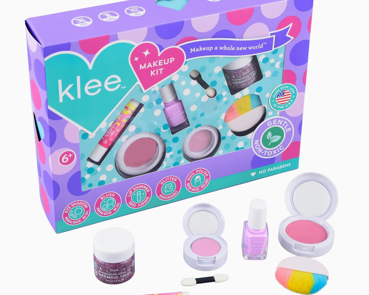 Klee Naturals Sugar Pop Deluxe Makeup Kit - Sweet Lil' Nothings - hip-kid