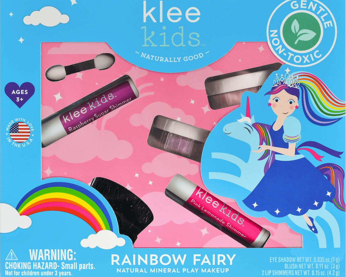 Klee Naturals Loose Powder Makeup Kit - Rainbow Fairy - hip-kid