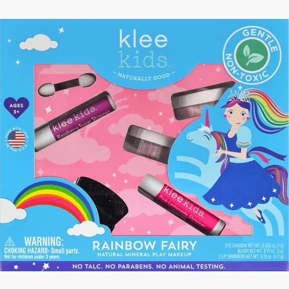 Klee Naturals Loose Powder Makeup Kit - Rainbow Fairy - hip-kid