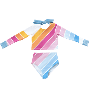 Saint Ida Malibu Rainbow Two Piece L/S - hip-kid