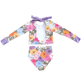 Saint Ida Island Floral Two Piece L/S - hip-kid