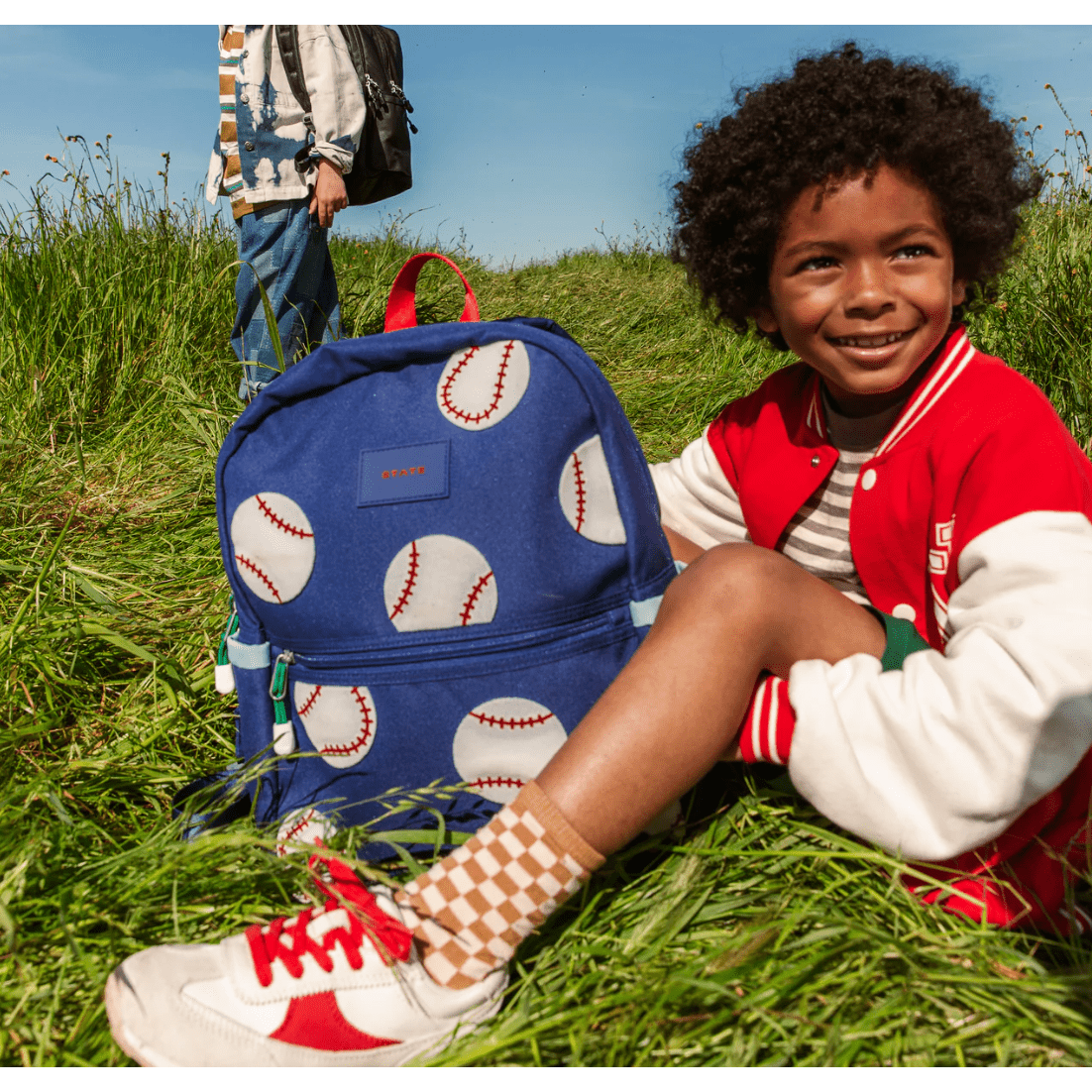 State Bag Kane Kids Travel Backpack Baseball