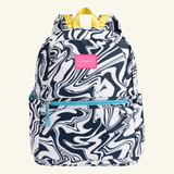 State Bag Kane Kids Double Pocket Backpack - Marbled - hip-kid