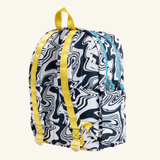 State Bag Kane Kids Double Pocket Backpack - Marbled - hip-kid