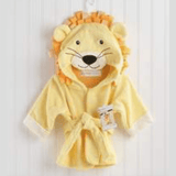 Baby Aspen Big Top Bath Time Lion Hooded Spa Robe