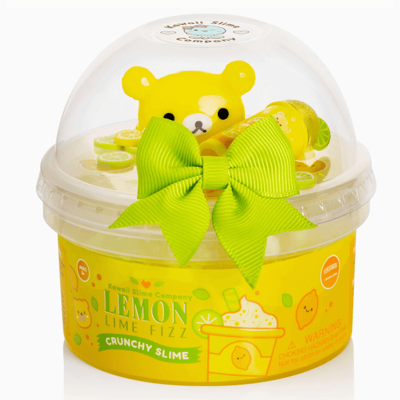 Kawaii Slime Company Lemon Fizz Crunchy Slime