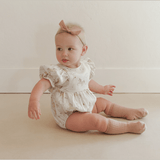 Quincy Mae Cosette Romper - Unicorns