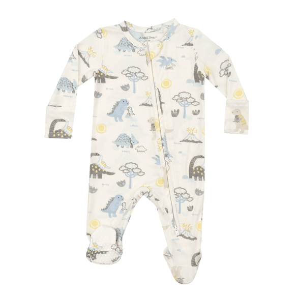 Angel Dear 2 Way Zipper Footie - Baby Love Dinos