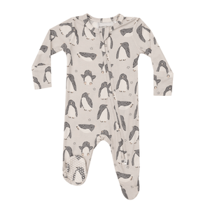 Angel Dear 2 Way Zipper Footie - Penguin Pals