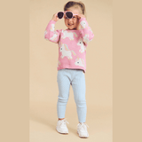 HUXBABY Unicorn Knit Jumper - Bubblegum